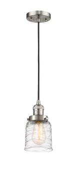 Franklin Restoration One Light Mini Pendant in Brushed Satin Nickel (405|201CSNG513)