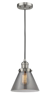 Franklin Restoration One Light Mini Pendant in Brushed Satin Nickel (405|201CSNG43)
