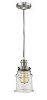 Franklin Restoration LED Mini Pendant in Brushed Satin Nickel (405|201CSNG182LED)