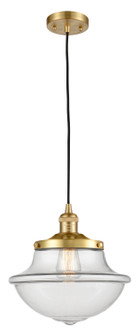 Franklin Restoration One Light Mini Pendant in Satin Gold (405|201CSGG542)