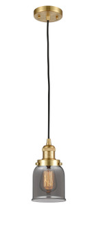 Franklin Restoration One Light Mini Pendant in Satin Gold (405|201CSGG53)