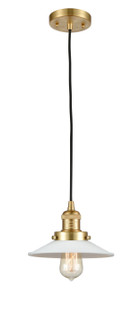 Franklin Restoration LED Mini Pendant in Satin Gold (405|201CSGG1LED)