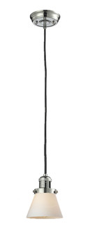 Franklin Restoration One Light Mini Pendant in Polished Nickel (405|201CPNG61)