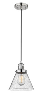Franklin Restoration One Light Mini Pendant in Polished Nickel (405|201CPNG44)