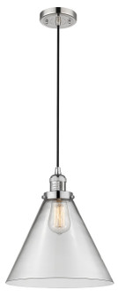 Franklin Restoration One Light Mini Pendant in Polished Nickel (405|201CPNG42L)
