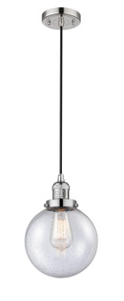 Franklin Restoration One Light Mini Pendant in Polished Nickel (405|201CPNG2048)
