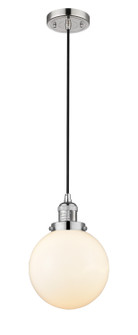 Franklin Restoration LED Mini Pendant in Polished Nickel (405|201CPNG2018LED)