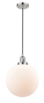 Franklin Restoration One Light Mini Pendant in Polished Nickel (405|201CPNG20112)