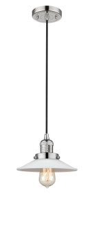 Franklin Restoration LED Mini Pendant in Polished Nickel (405|201CPNG1LED)