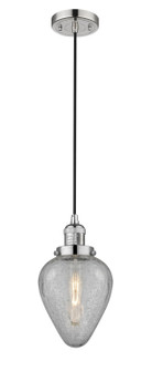 Franklin Restoration LED Mini Pendant in Polished Nickel (405|201CPNG165LED)