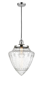 Franklin Restoration One Light Mini Pendant in Polished Chrome (405|201CPCG66412)