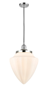 Franklin Restoration One Light Mini Pendant in Polished Chrome (405|201CPCG66112)