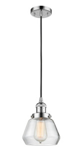 Franklin Restoration One Light Mini Pendant in Polished Chrome (405|201CPCG172)