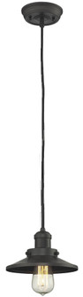 Franklin Restoration One Light Mini Pendant in Oil Rubbed Bronze (405|201COBM5)