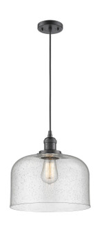 Franklin Restoration One Light Mini Pendant in Oil Rubbed Bronze (405|201COBG74L)