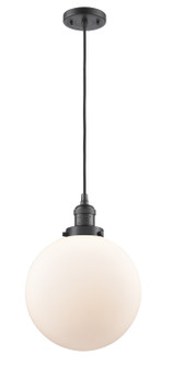 Franklin Restoration LED Mini Pendant in Oil Rubbed Bronze (405|201COBG20110LED)