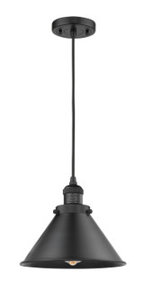 Franklin Restoration LED Mini Pendant in Matte Black (405|201CBKM10BKLED)
