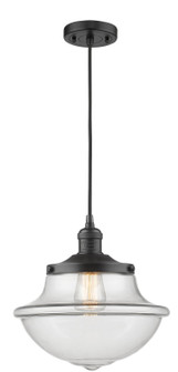 Franklin Restoration LED Mini Pendant in Matte Black (405|201CBKG542LED)