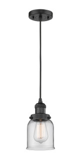 Franklin Restoration LED Mini Pendant in Matte Black (405|201CBKG52LED)