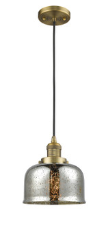 Franklin Restoration One Light Mini Pendant in Brushed Brass (405|201CBBG78)