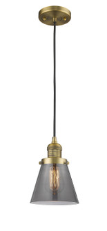 Franklin Restoration LED Mini Pendant in Brushed Brass (405|201CBBG63LED)