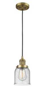 Franklin Restoration One Light Mini Pendant in Brushed Brass (405|201CBBG54)