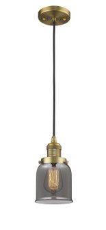 Franklin Restoration One Light Mini Pendant in Brushed Brass (405|201CBBG53)