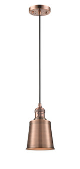 Franklin Restoration LED Mini Pendant in Antique Copper (405|201CACM9ACLED)