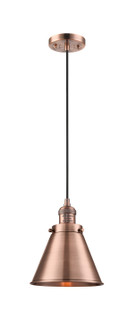 Franklin Restoration LED Mini Pendant in Antique Copper (405|201CACM13ACLED) Franklin Restoration LED Mini Pendant in Antique Copper (405|201CACM13ACLED)