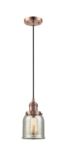 Franklin Restoration LED Mini Pendant in Antique Copper (405|201CACG58LED)