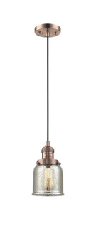 Franklin Restoration One Light Mini Pendant in Antique Copper (405|201CACG58)