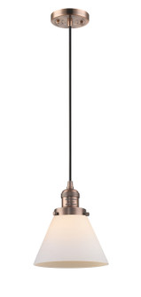 Franklin Restoration One Light Mini Pendant in Antique Copper (405|201CACG41)
