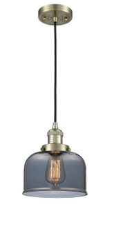 Franklin Restoration One Light Mini Pendant in Antique Brass (405|201CABG73)