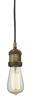 Franklin Restoration One Light Cord Set in Brushed Brass (405|199BB)