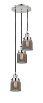 Franklin Restoration Three Light Pendant in Polished Nickel (405|113F3PPNG53)