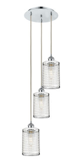 Downtown Urban LED Pendant in Polished Chrome (405|113B3PPCM18PC)