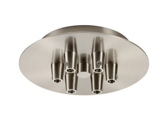 Custom Cord Six Light Multi Port Canopy in Satin Nickel (405|106SN)