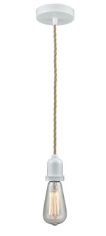 Whitney One Light Mini Pendant in White (405|100W10RE0W)