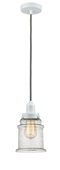 Whitney One Light Mini Pendant in White (405|100W10GY0HWG184)