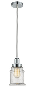 Whitney One Light Mini Pendant in Polished Chrome (405|100PC10GY0HPCG184)