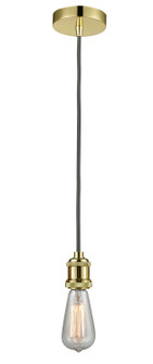 Edison One Light Mini Pendant in Gold (405|100GD10GY1GD)