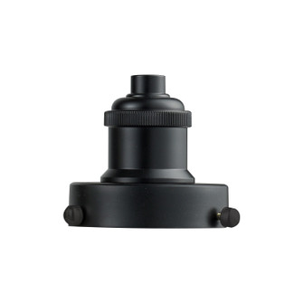 Franklin Restoration Socket Cover in Matte Black (405|001HBK)