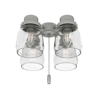 Four Light Fitter in Matte Silver (47|99387)
