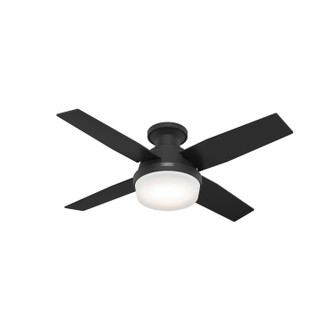 Dempsey 44'' Ceiling Fan in Matte Black (47|52390)