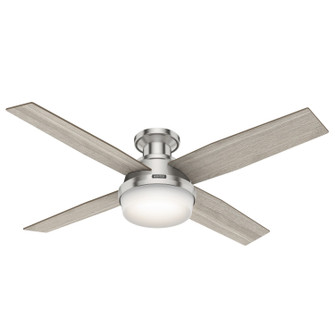 Dempsey 52''Ceiling Fan in Brushed Nickel (47|50283)