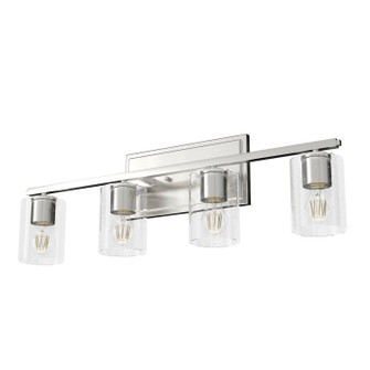 Kerrison Four Light Bathroom Vanity in Brushed Nickel (47|48032)