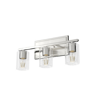 Kerrison Three Light Bathroom Vanity in Brushed Nickel (47|48029)