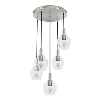 Maple Park Five Light Pendant in Brushed Nickel (47|19899)