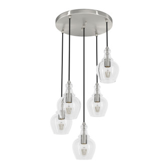 Maple Park Five Light Cluster in Brushed Nickel (47|19899)