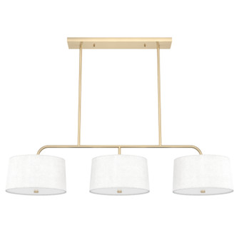 Cottage Hill Six Light Linear Chandelier in Alturas Gold (47|19897)